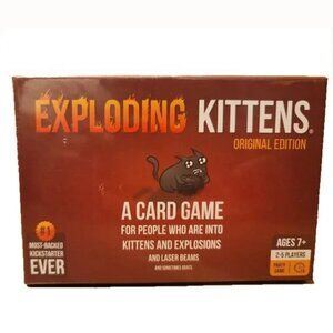 Exploding Kittens Original Edition Card Game - Brand New Sealed Package